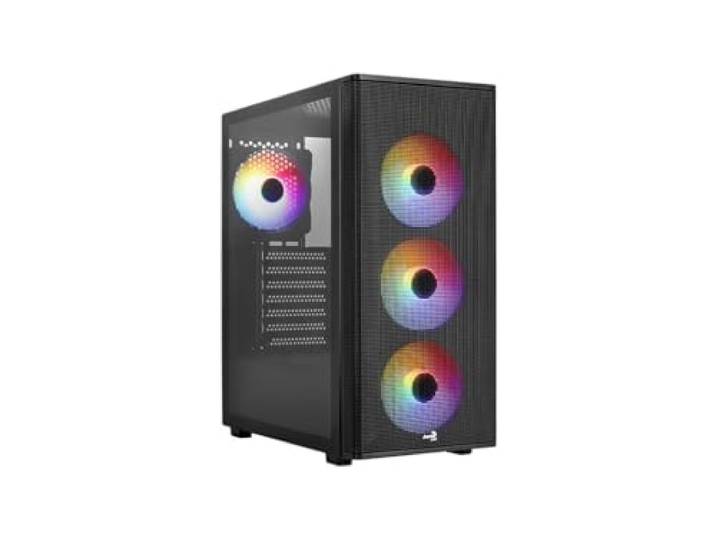 PC-behuizing, middelgroot, AEROCOOL Designer G v1 (zwart)