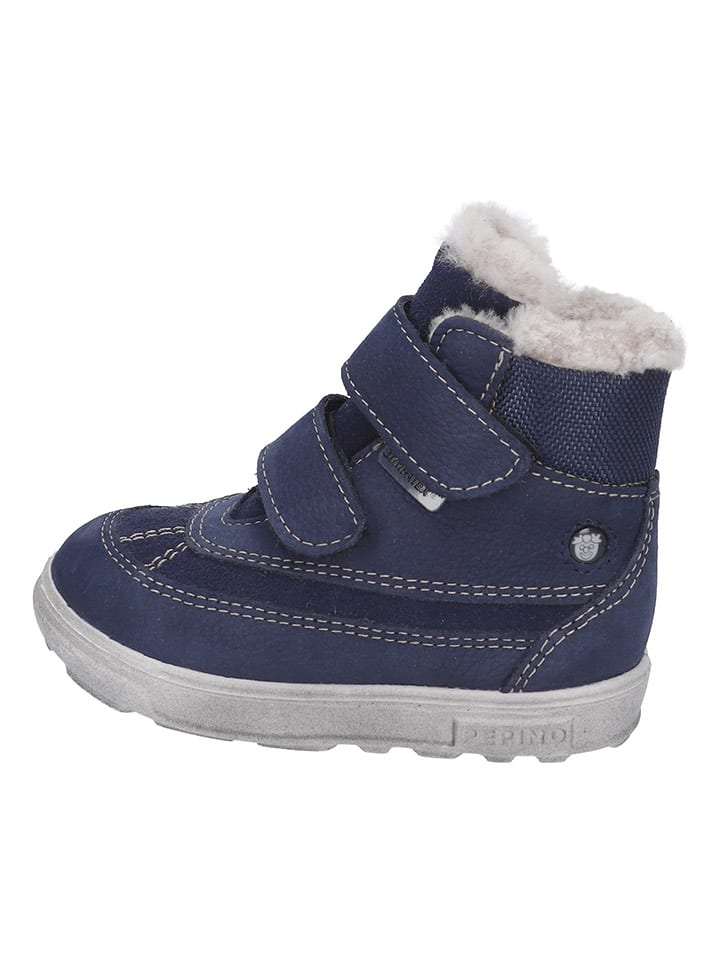 PEPINO Leder-Winterboots "Pedro" in Dunkelblau - 21