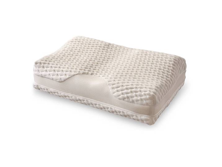 Nackenstützkissen Pro-Pil-O Viscomed Weiß 53 x 10 x 12cm Baumwollstoff
