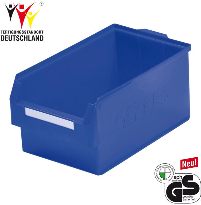 Kappes Lagersichtkasten RasterPlan Gr. 1 blau (6001.00.0150)