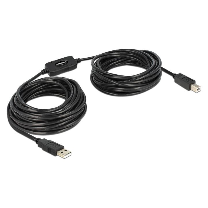Delock USB-Kabel extralang (11 m, USB 2.0) (82915)