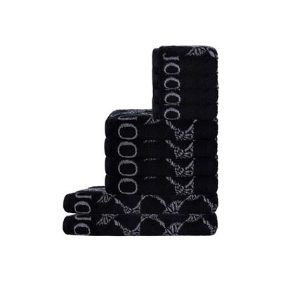 Handtuch JOOP "Handtuch 10er Pack", schwarz, B:50cm, Obermaterial: 100% Baumwolle CO., Handtücher