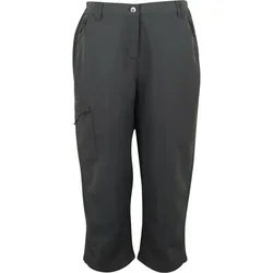 Regatta, Damen, Outdoorhose, Chaska III Capri (42), Grau