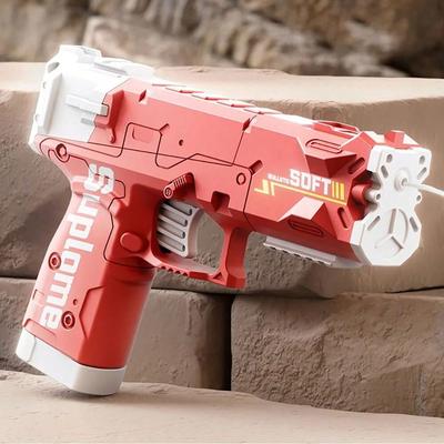 Uplift Essentials High Performance Transparent Desert Eagle Water Pistol red