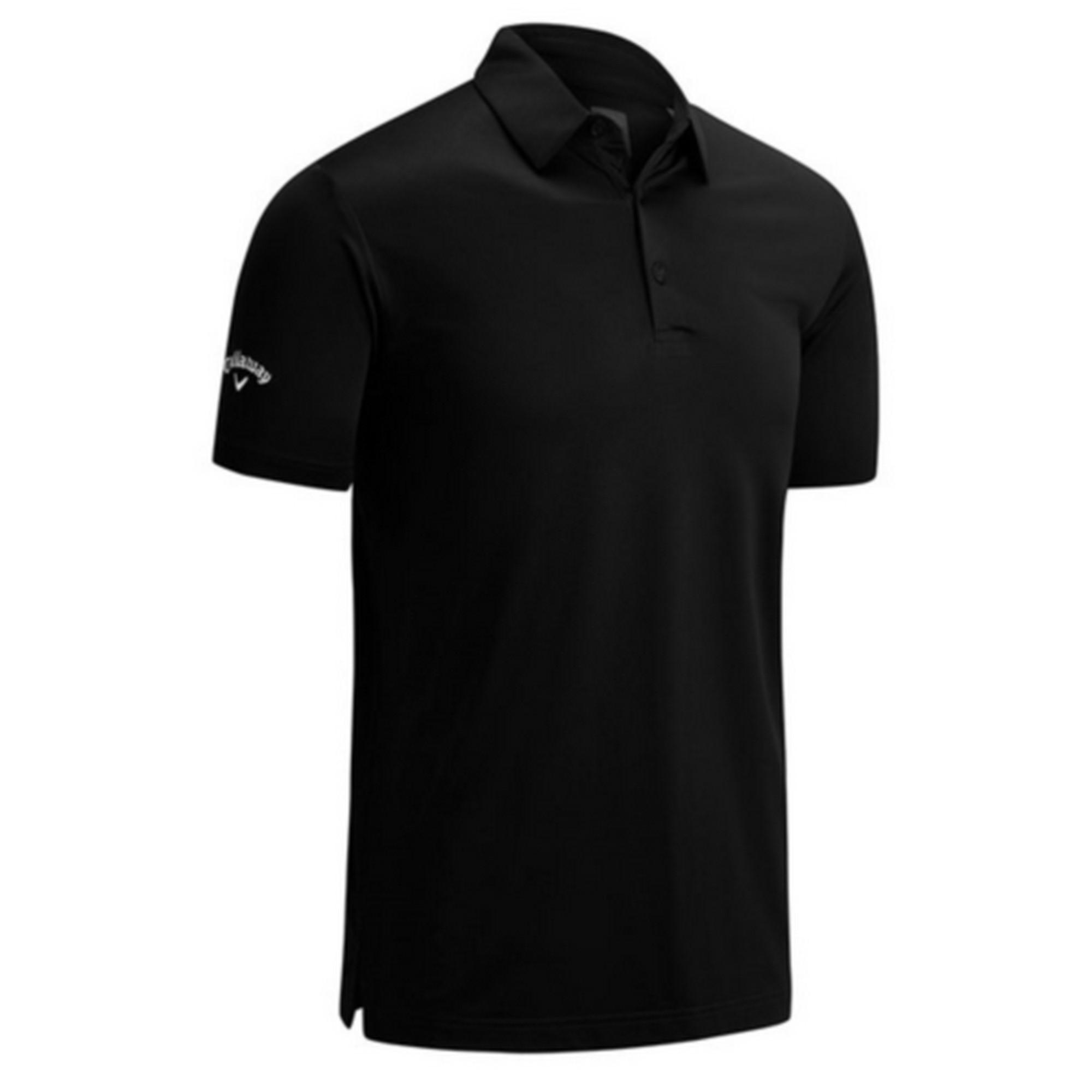 Callaway - Poloshirt, Unifarben für Herren (Kaviar)