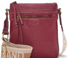 Lucky Brand Lani Crossbody - Women's Accessories Handbags Purse Crossbody Bag in Merlot, Size OneSize