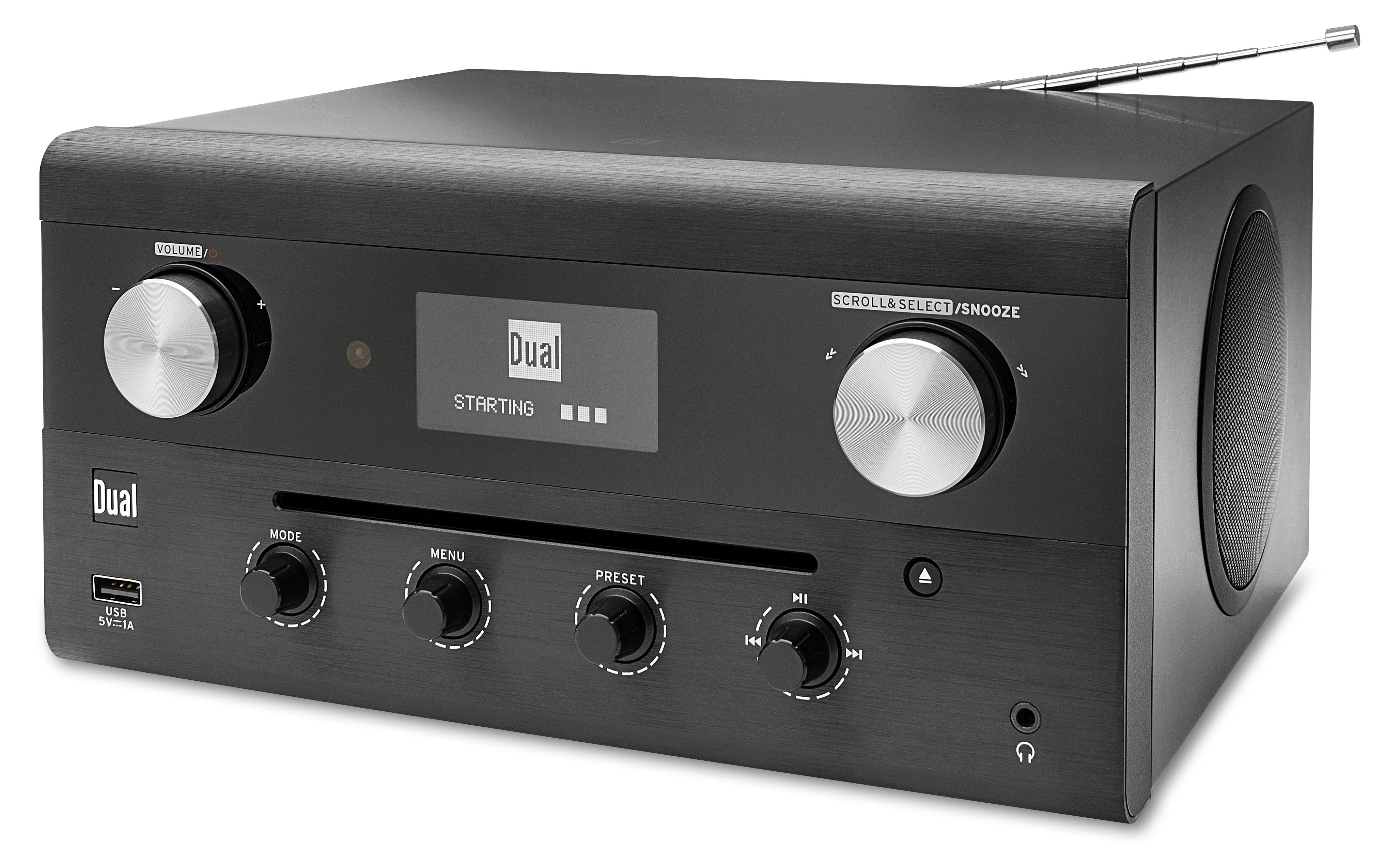 Dual CR 900 Phantom, Internet, Analog & Digital, DAB, FM, 87,5 - 108 MHz, 174 - 240 MHz, 20 W