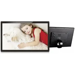 Braun Photo DigiFrame 215 Business Line (21.50", 1920 x 1080 Pixel), Digitaler Bilderrahmen, Schwarz