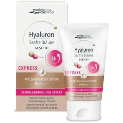 HYALURON SANFTE Bräune Express Gesicht Creme 30 ml