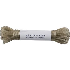 homeXpert Wäscheleine 305040, mit Stahlkern, extra stark, Länge 40 m