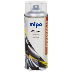 MIPA Winner Acryl-Klarlack Lackspray 400ml - glänzend