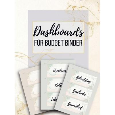 Dashboards für Budget Binder A6, Taschenbuch von Monika Müller, Bookmundo, 978-94-038-7907-9