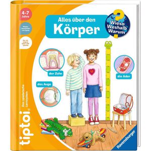 tiptoi Spielbuch 49228, Alles über den Körper, 4-7 Jahre, interaktives Sachbuch