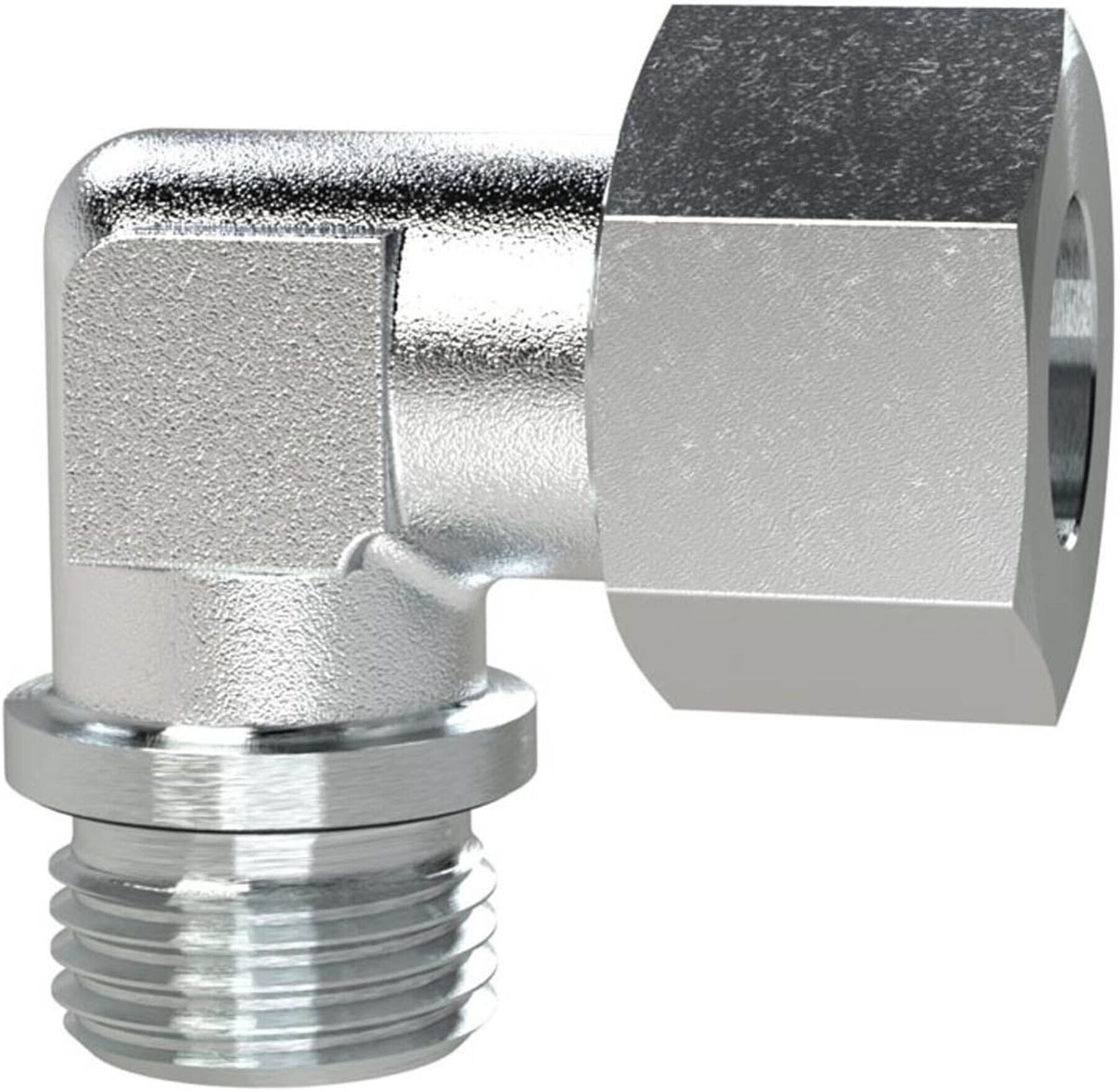 Riegler Winkel-Einschraubverschraubung, R 3/4 a., Rohr-Ã˜ 20, Stahl verz. (WEVR3420SST)