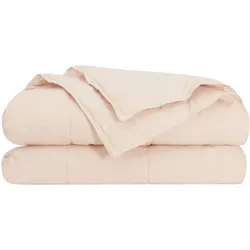 vidaXL, Decke, Bettdecke Beige 135 x 200 cm Kapok-Faser (135 x 200 cm)