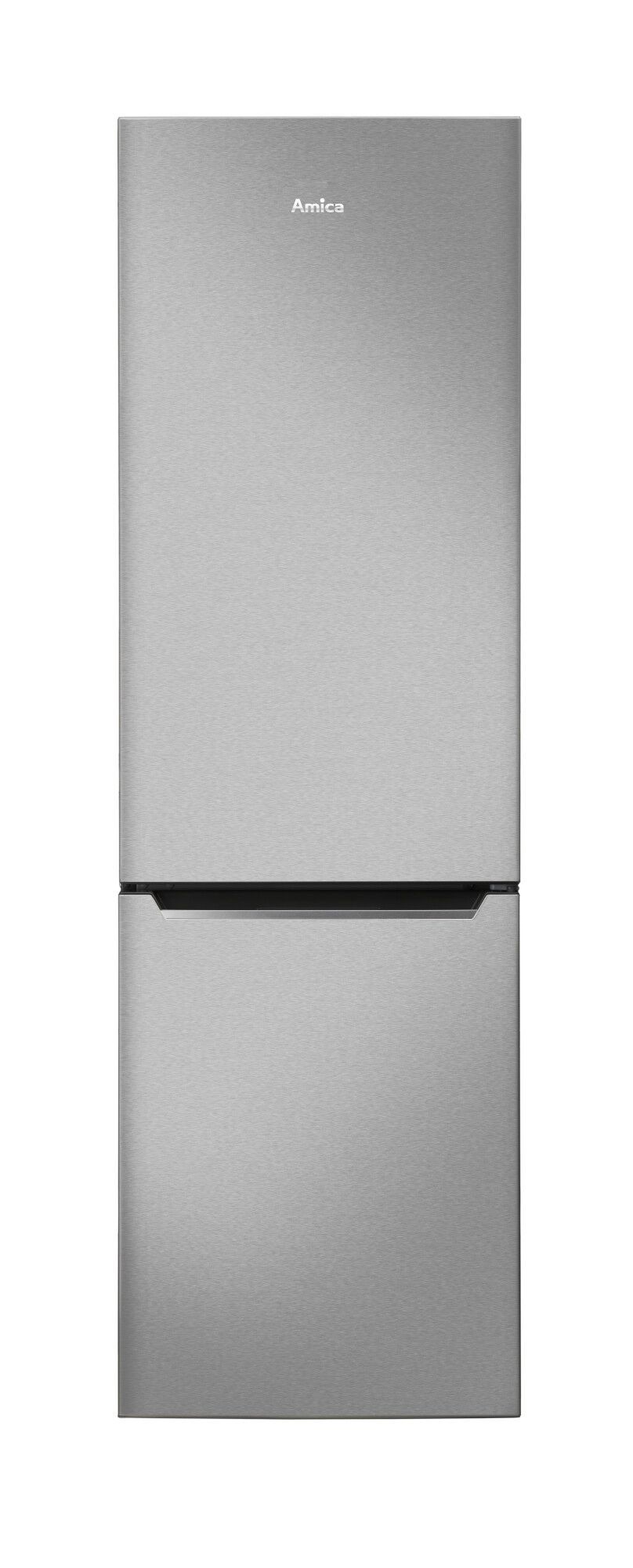Amica KGCL387160E 187 l / 75 l Kühl-Gefrierkombi freistehend 137 kWh Jahr (Edelstahl) KGCL 387 160 E
