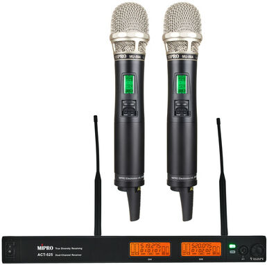 Mipro ACT-500 MU-59 Twin Set 5NB Schwarz