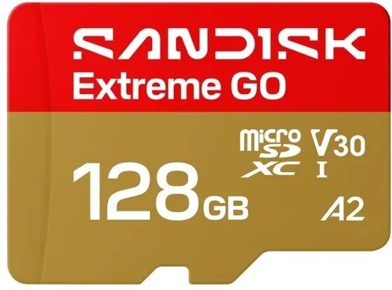 SanDisk Hukommelseskort - Microsd Extreme Go 128gb