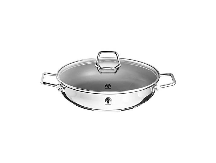 Pfannen-Serie Wega beschichtet - Schmorpfanne 28cm Wega