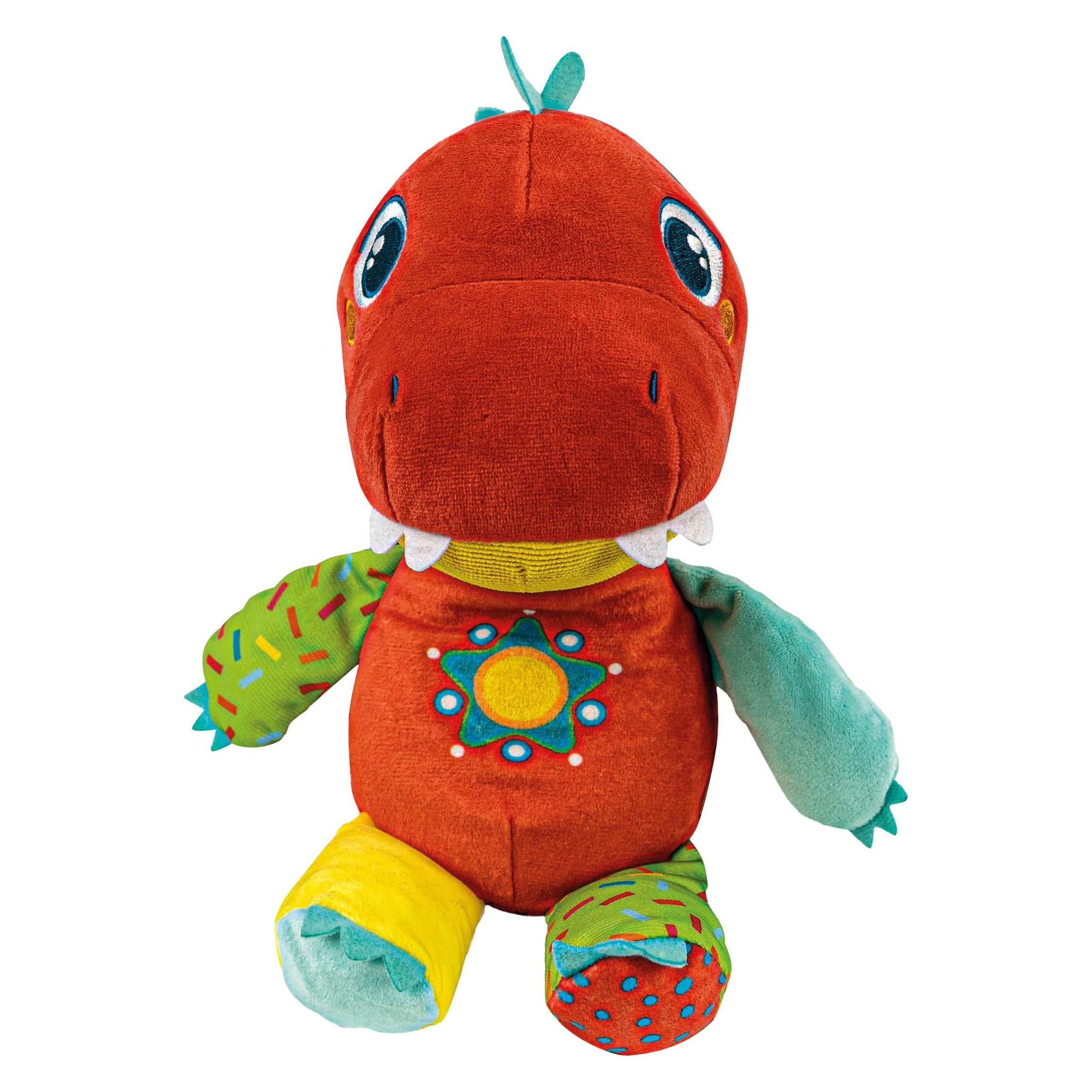 Clementoni Baby - Plüschtier Dinosaurier (8 cm) (17847)