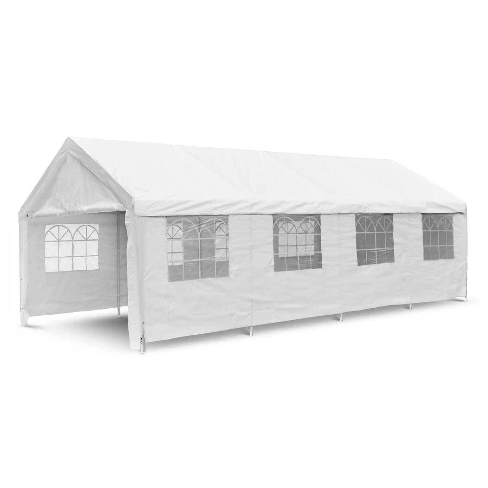 VCM Pavillon Maße ca. 3x4x8 m wasserabweisende 180g / m² PE Plane Partyzelt Gartenzelt