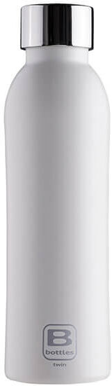 Bugatti B Bottle Twin 500ml Thermal Water Bottle White Sand