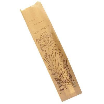 MONOUSO - Papiertüten Kraft „Mähen" 12+9x50cm (1.000 Stück)