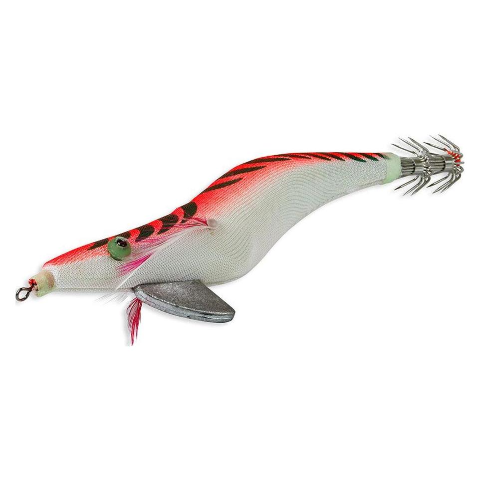 Kali Special artificial lure for squid and cuttlefish fishing 135 mm red color white belly (13.50 cm) (59203163)
