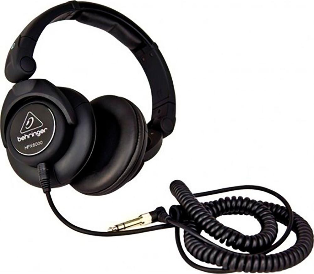 Behringer HPX6000 hoofdtelefoonkabel, zwart