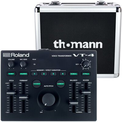 Roland VT-4 Case Bundle Noir