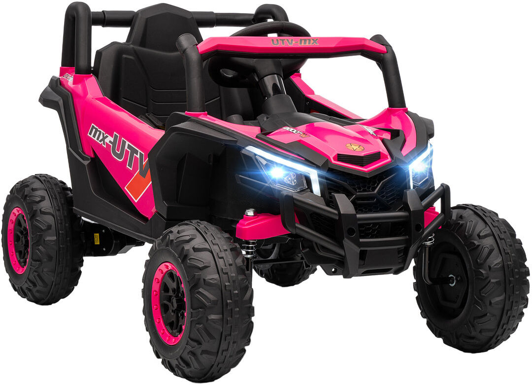 Metro AIYAPLAY Kids Electric Car with Remote Control for Ages 3-5 Years Pink