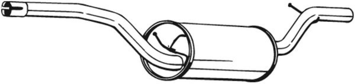 Endschalldämpfer BOSAL 278-165