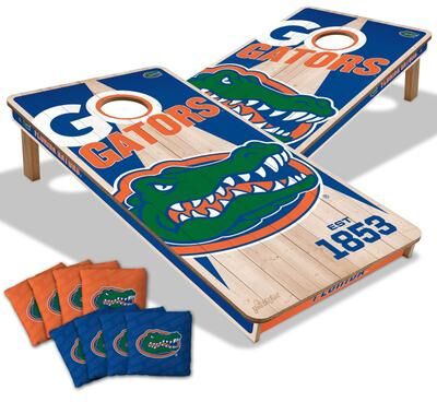 Skip's Garage Florida Gators NCAA 2x4 Cornhole Board Set