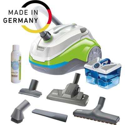 THOMAS Wasserfiltersauger "mit Wasserfilter perfect air feel fresh x3", bunt (weiß, grün, grau, blau), B:31,8cm H:29,4cm T:46,7cm, Bodenstaubsauger