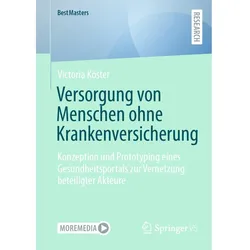 Versorgung von Menschen ohne Krankenversicherung, Fachbücher von Victoria Köster