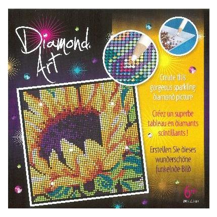 Hobby2you Diamond Art 20x20cm Sunflower (2024)