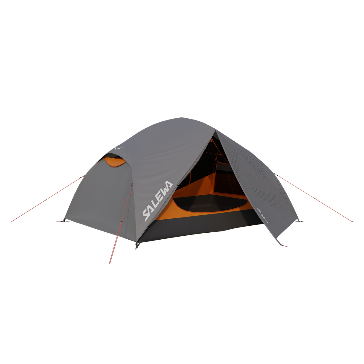 Puez 2P Zelt - Salewa, Farbe:0548-alloy/burnt orange, Größe:UNI