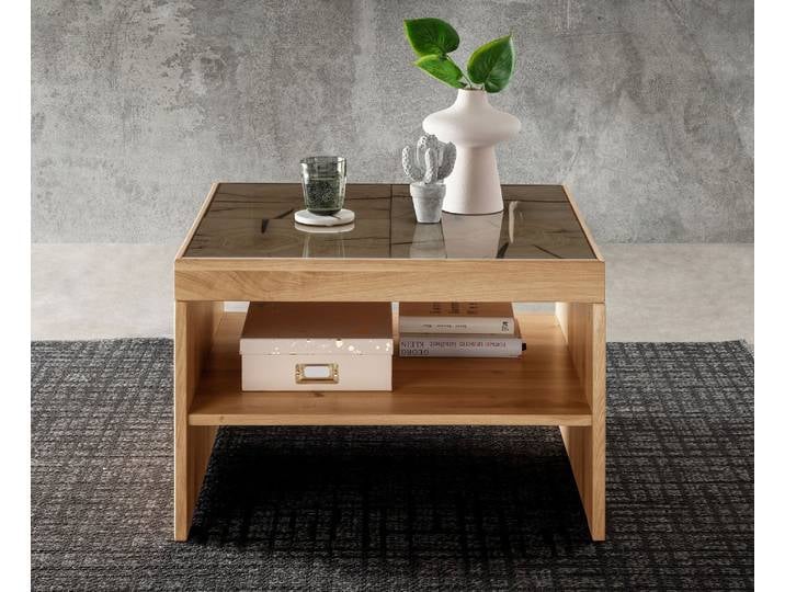 Couchtisch 66x66cm 'Savona' Wildeiche geölt AV