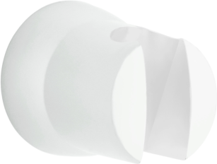 Kludi Wandbrausehalter 6305043-00 für Schläuche mit konischer Mutter, weiß