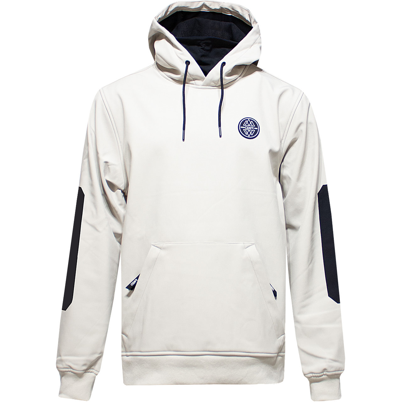 Colourwear winddichtes Hoodie EST 2010 off-white - M