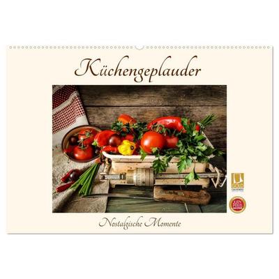 Küchengeplauder - Nostalgische Momente (Wandkalender 2027 DIN A2 quer), CALVENDO Monatskalender
