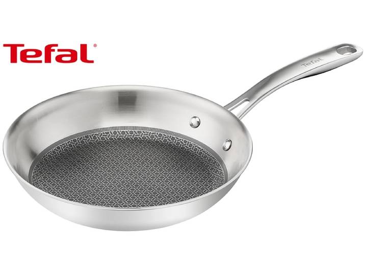 TEFAL Bratpfanne ETERNAL MESH Ø28cm polypropylen silber