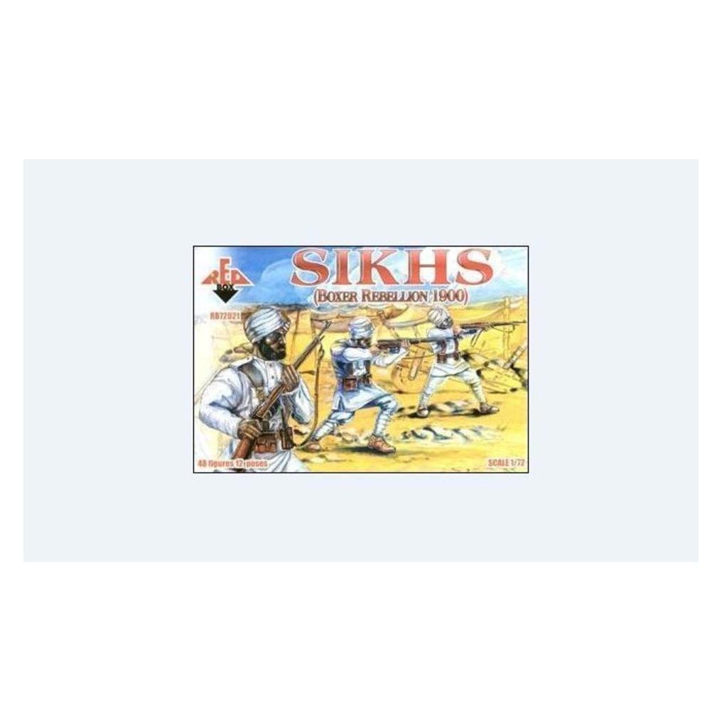 Red Box Sikhs, Boxer Rebellion 1900 (RB72021)