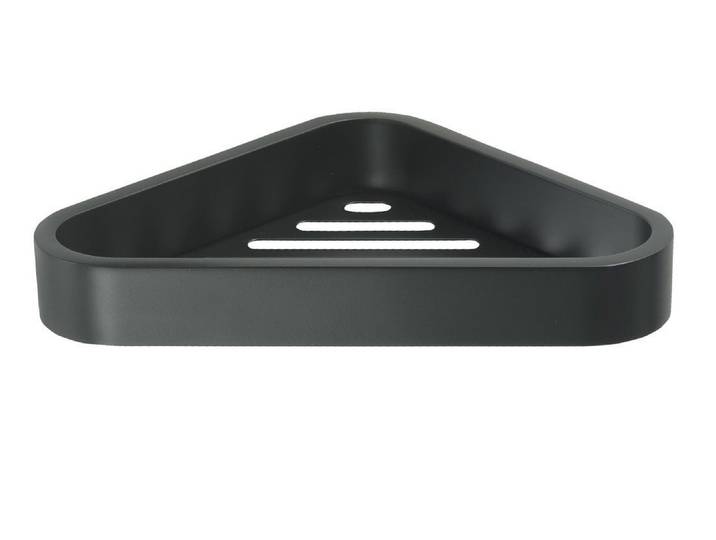 Gedy Ablageregal SMART eckige Ablage, 170x30x170mm, schwarz matt, Gedy-328314