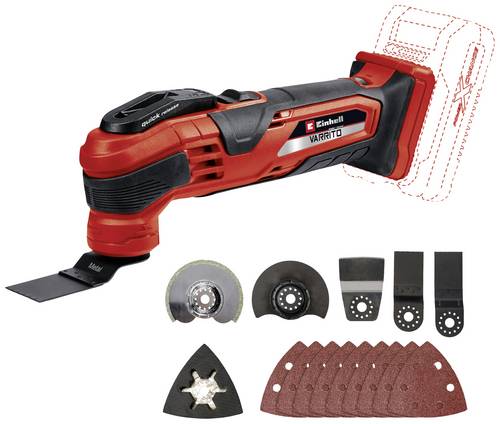 Einhell Power X-Change VARRITO 4465160 Akku-Multifunktionswerkzeug ohne Akku, ohne Ladegerät 18 V Anzahl mitgelieferte Akkus 0