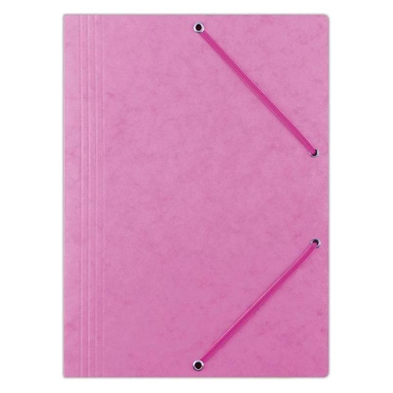 Teka A4-Ordner mit rosa Gummiband (10 Stück) (A4, 10 Stk.) (47994754)