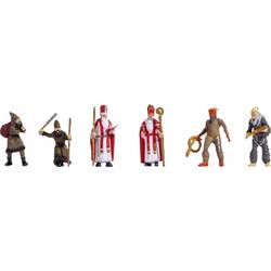 NOCH H0 Nikolaus mit Knecht Ruprecht 15929 Bemalt, Stehend