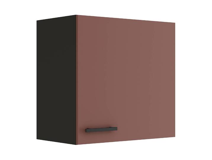 Armoire suspendue 60cm Rouge/Rouge rouille/Anthracite