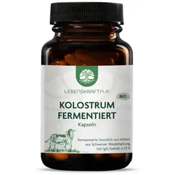 Lebenskraftpur Kolostrum fermentiert Kapseln bio (60St)