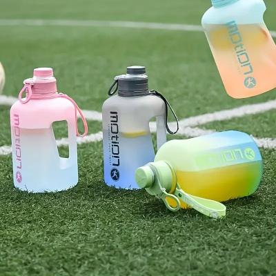 Uplifted Goods Gradient Large Capacity Sports Bottle pink 54oz